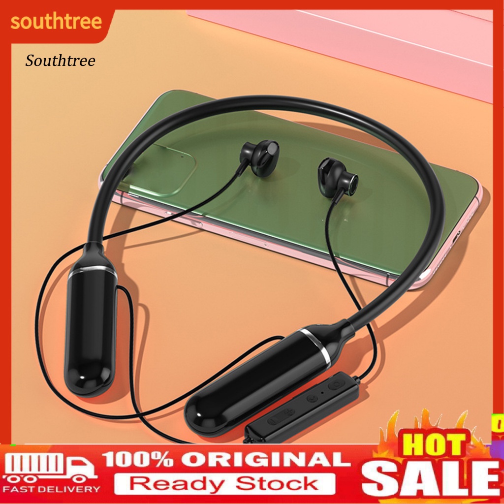 Tai Nghe Nhét Tai Đeo Cổ Không Dây Bluetooth Giảm Tiếng Ồn Có Micro Tiện Dụng