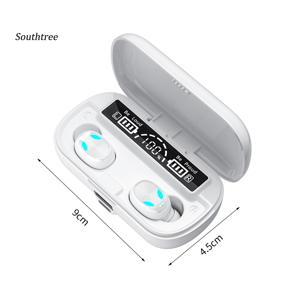 1 Cặp Tai Nghe Không Dây X8 Chống Ồn Kết Nối Bluetooth 5.1 Điều Khiển Cảm Ứng Bằng ABS Hoạt Tính