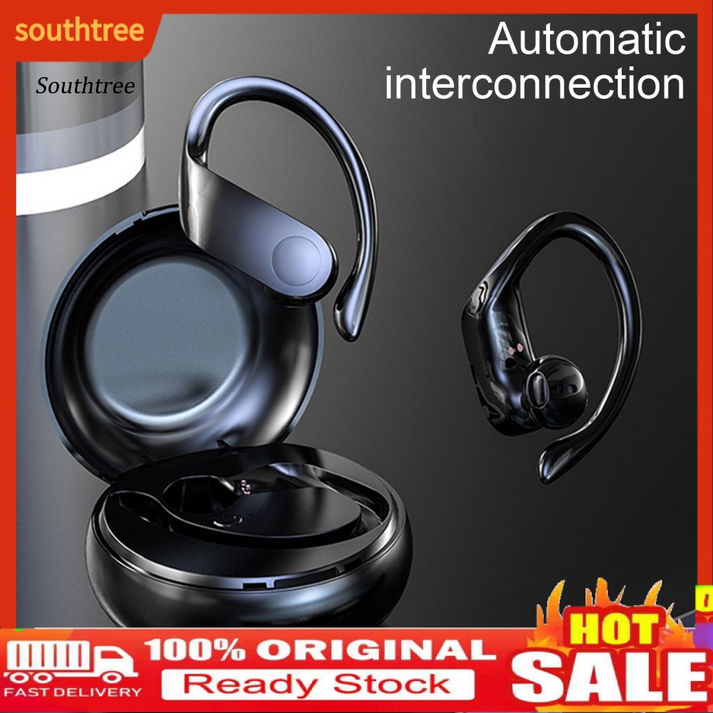 Tai Nghe Thể Thao Không Dây A15 Bluetooth 5.0 Móc Vành Tai Giảm Tiếng Ồn Cho Điện Thoại Di Động