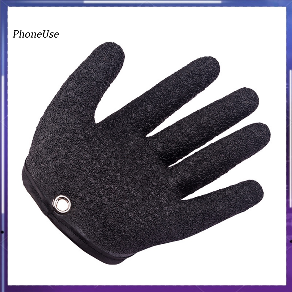 1 Găng Tay Bắt Cá Trái Phải Bằng PU Chống Nước