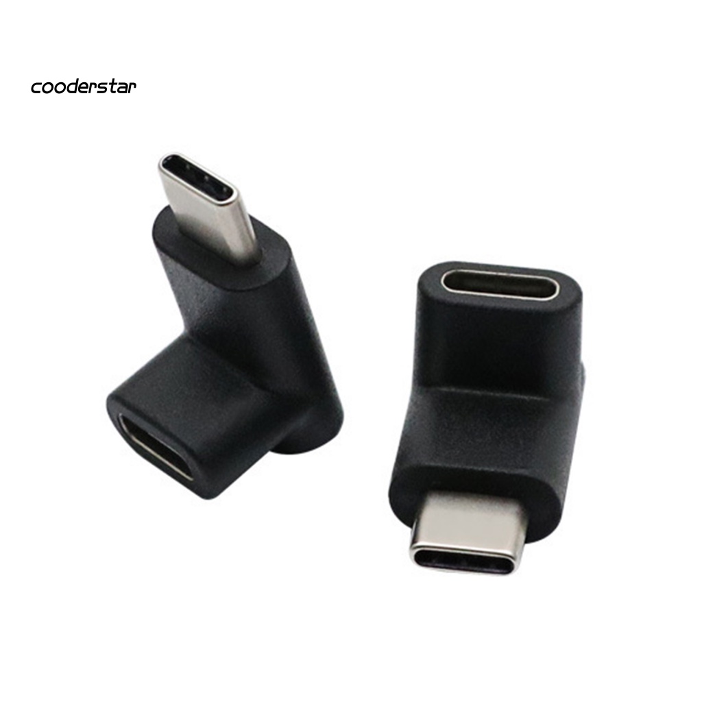 Đầu Chuyển Đổi USB-C Màu Đen Chống Mòn Từ Đầu Cắm Sang Cổng Cắm Type-C