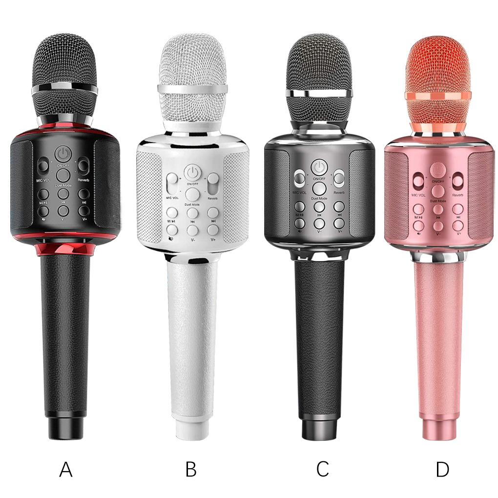 Micro Bluetooth Không Dây V5 0 Hát Karaoke Có Thể Sạc Lại Được