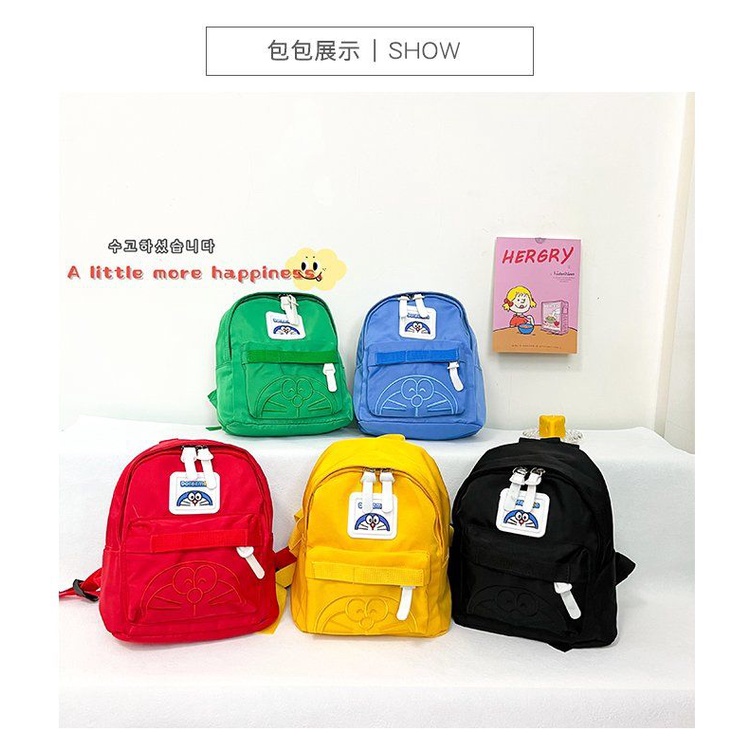 Balo Đi Học Hình Doraemon Đáng Yêu Cho Trẻ Em