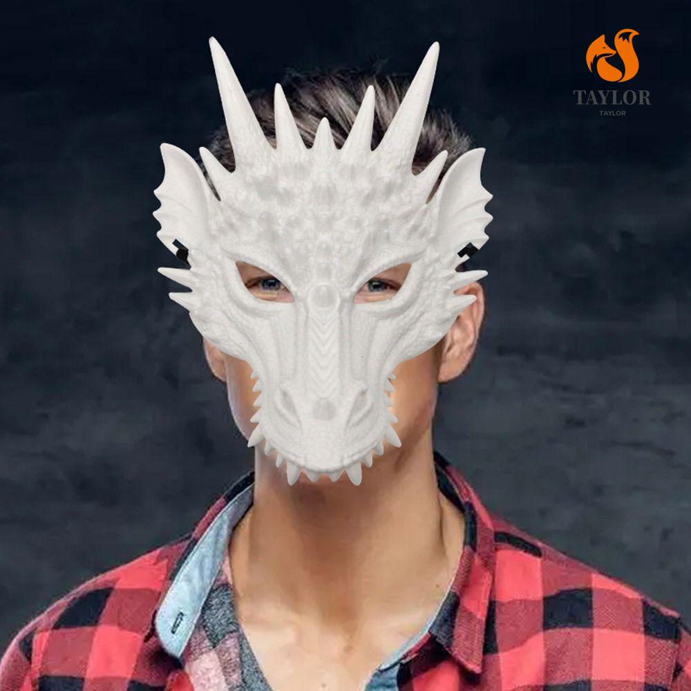 Mặt Nạ Hóa Trang Halloween Hình Khủng Long TAYLOR1