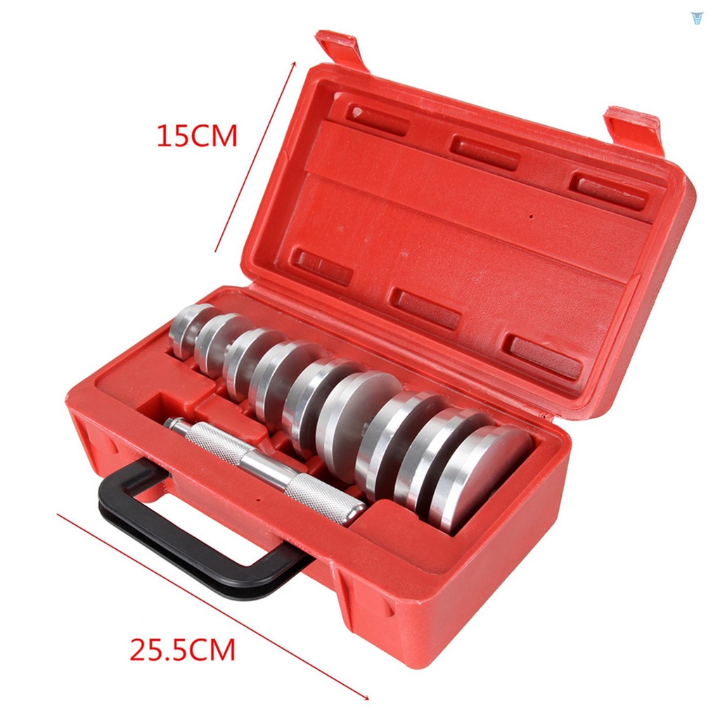 Set 10 Vòng Bi + Trục Đệm Cao Su Chuyên Dụng Cho Bánh Xe Hơi Kèm Hộp Đựng