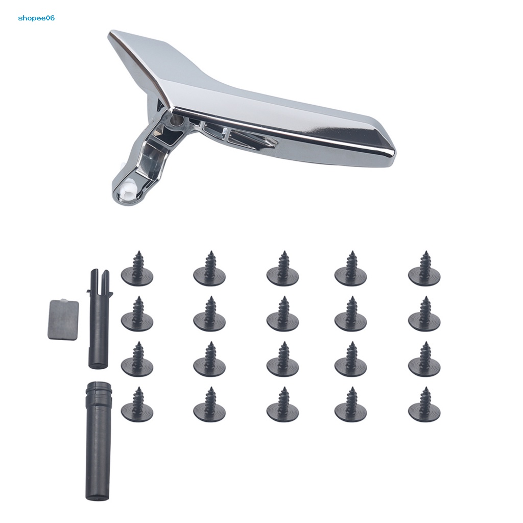 Tay Nắm Cửa Bên Trái Bằng ABS Bóng Chống Mòn Chất Lượng Cao 2047201763 2047201171 Phụ Kiện Chuyên Dụng Cho Xe Hơi Benz C230 C250 C280