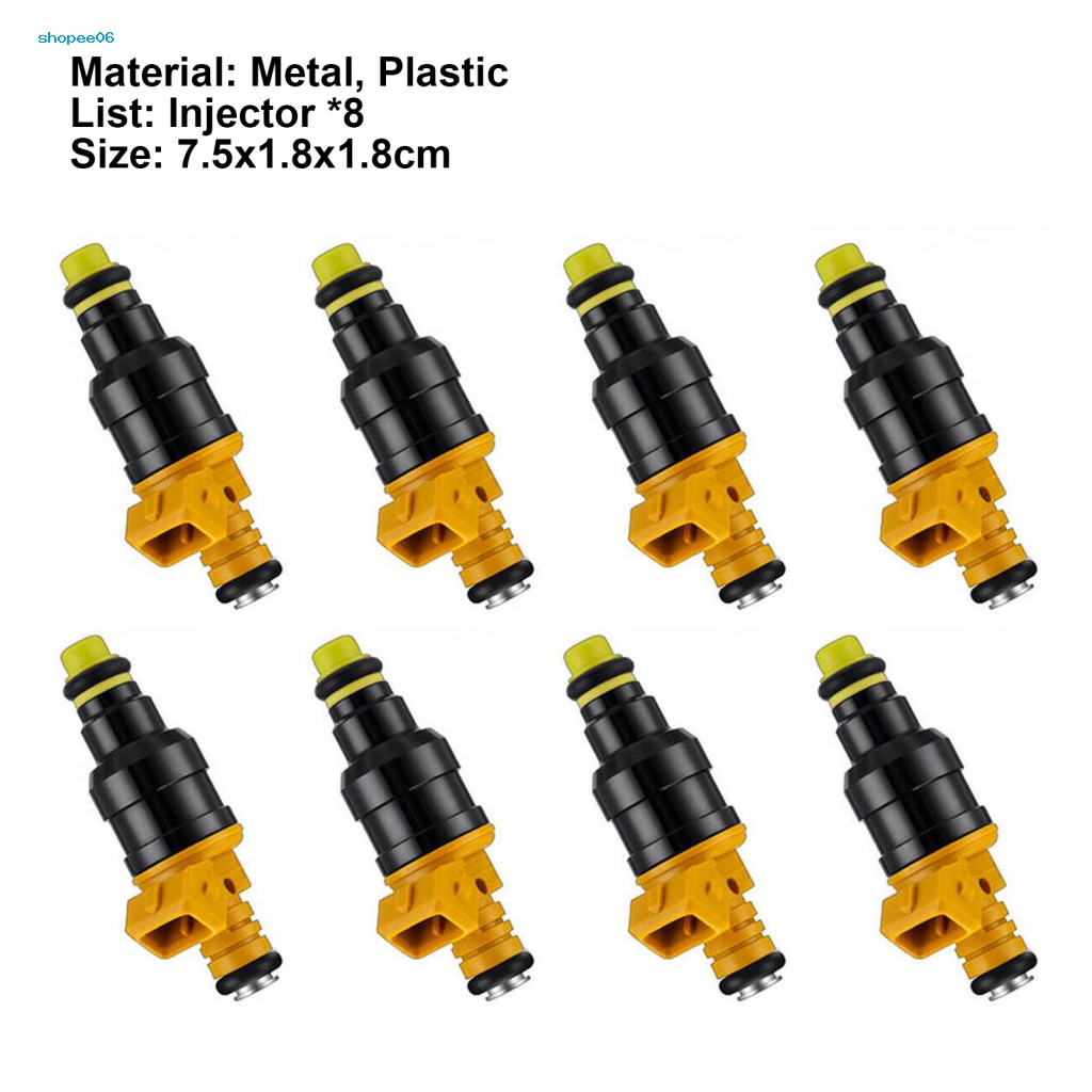 Set 8 Đầu Nối Vòi Phun Nhiên Liệu Chống Ăn Mòn 0280150943 Phụ Kiện Chuyên Dụng Dành Cho Xe Hơi Ford