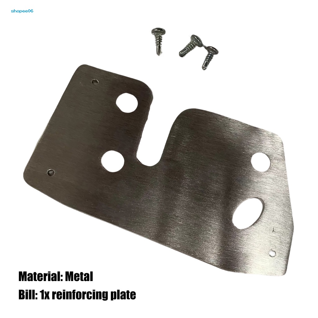 Pemg Tấm Chốt Cửa Kim Loại Chắc Chắn Chống Mòn Chống Rỉ Sét Cho Dodge Ram (BR)