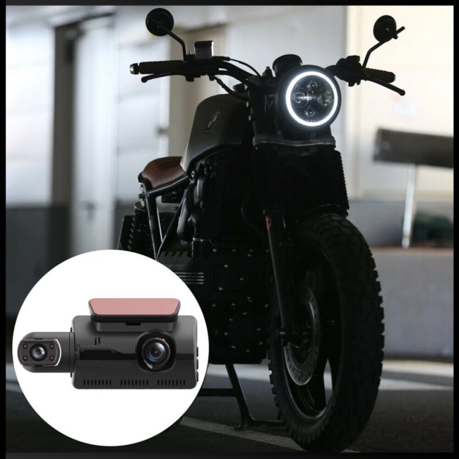 Camera Ghi Hình Xe Hơi Ống Kính Kép Hd 1080p 3.0 Inch Ips Cảm Biến G