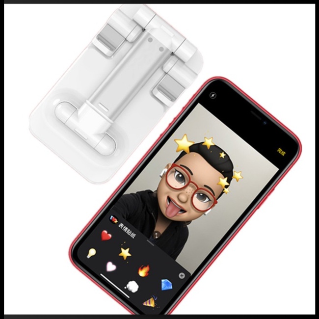 Giá Đỡ Điện Thoại 2 Tầng Bằng Silicon Chống Trượt Có Thể Điều Chỉnh Chiều Cao t9-2