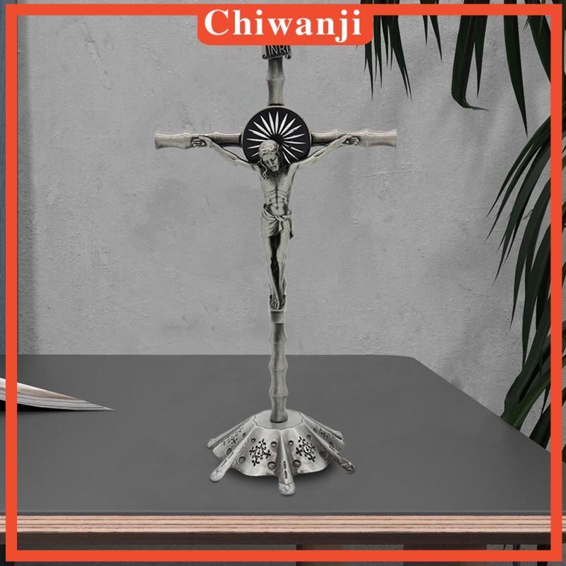 [Chiwanji] Tượng Chữ Thập Mini Gắn Tường Trang Trí Phòng Ngủ Phục Sinh