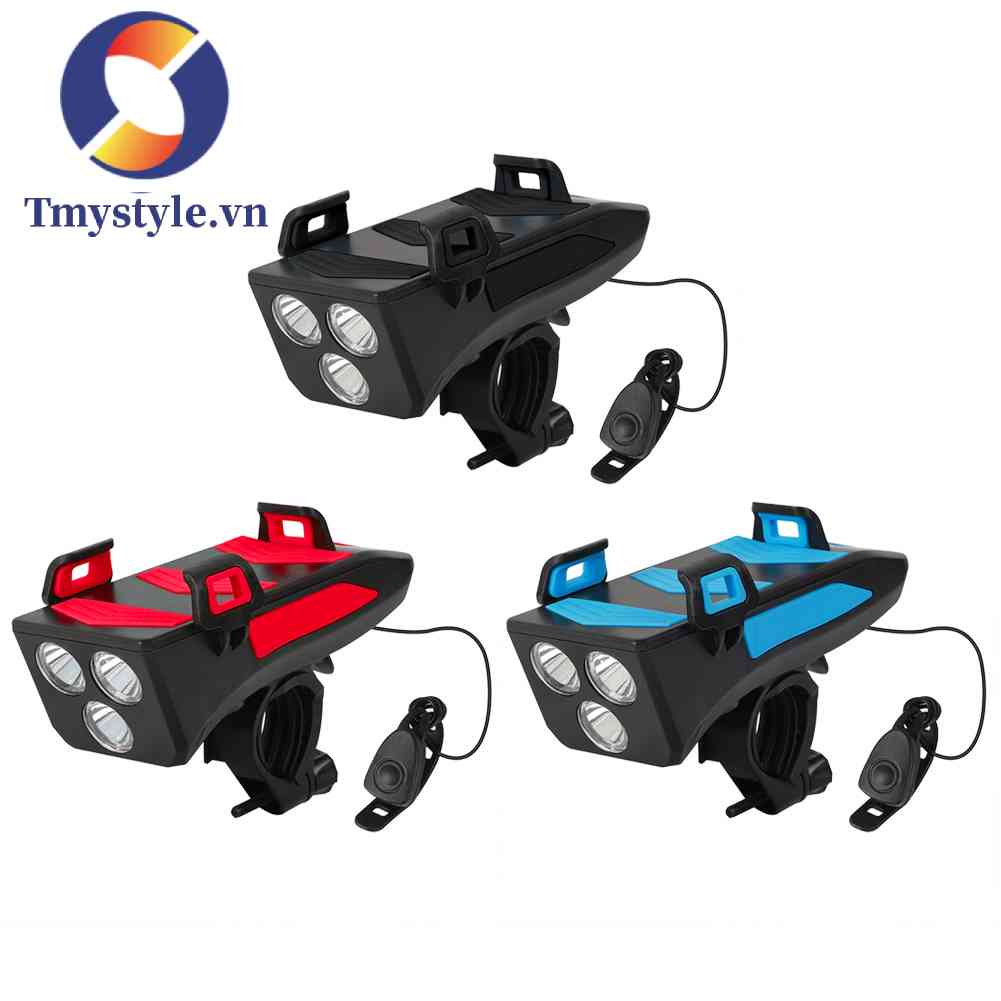 Giá Đỡ Đèn Pin / Điện Thoại 4 Trong 1 Cho Xe Đạp