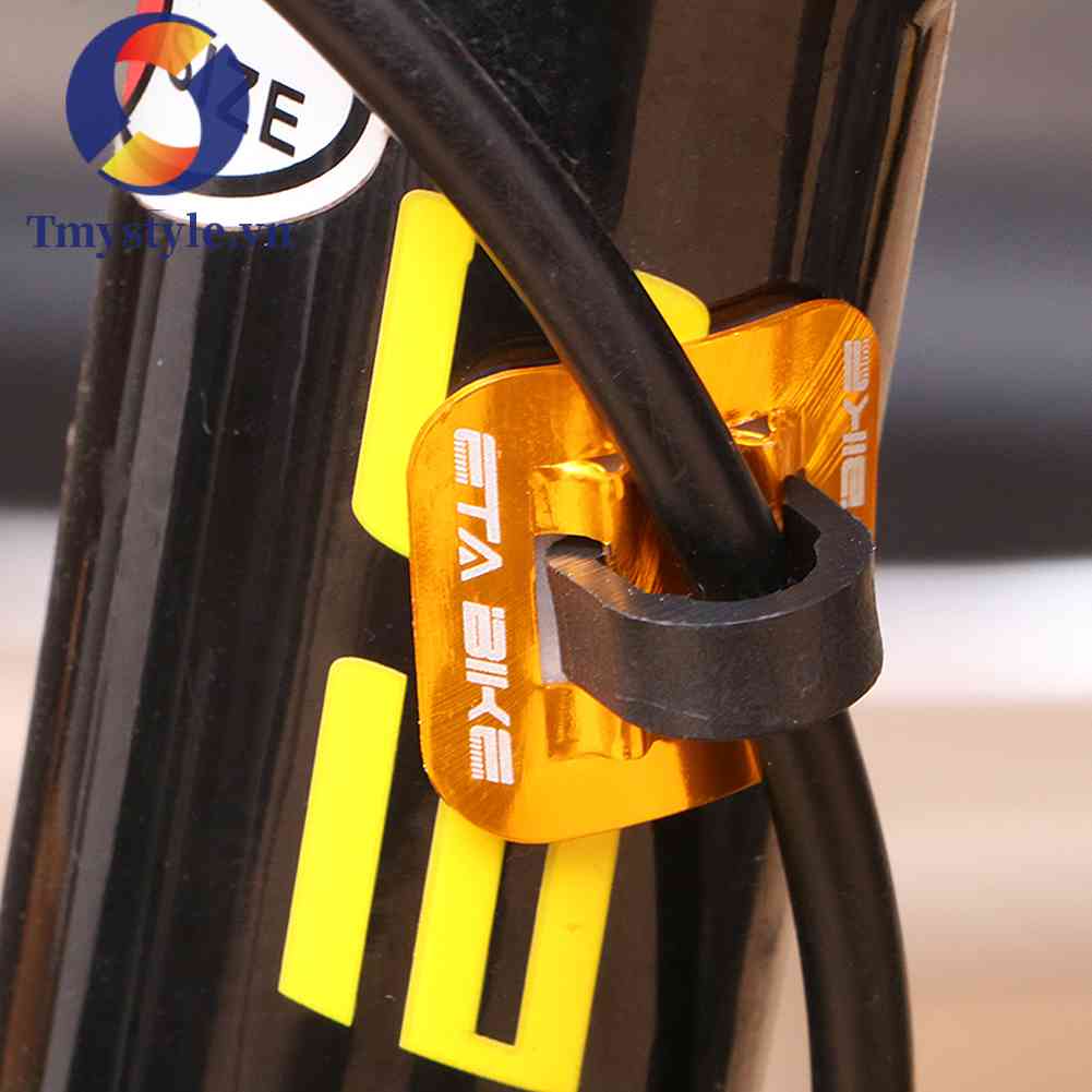 Set 5 Kẹp Dây Phanh Xe Đạp Hình Chữ C Bằng Hợp Kim Nhôm