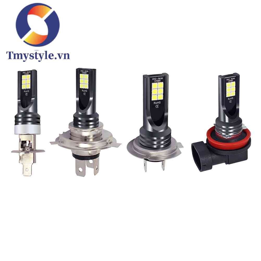 Bóng Đèn Pha Chống Sương Mù H4 H7 7500K 24W 3030 50000 Giờ Chuyên Dụng Cho Xe Hơi