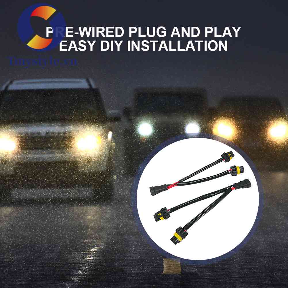 2 Đầu Nối Dây Điện Cách Nhiệt Một Đầu Đực Sang Đầu Cái Cho Xe Hơi