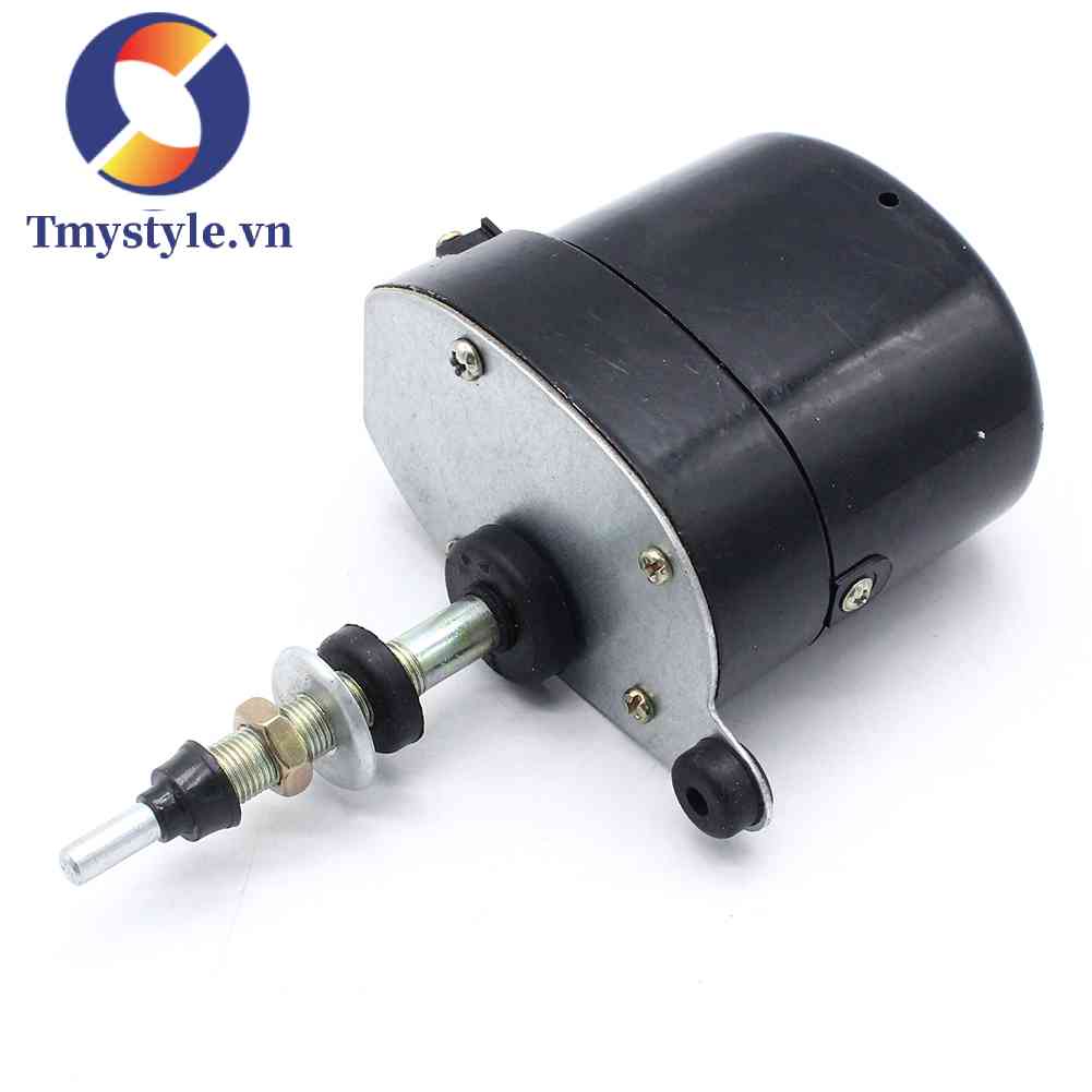 Cần Gạt Nước 12V 105 Độ Chuyên Dụng Cho Kính Chắn Gió Xe Máy Kéo