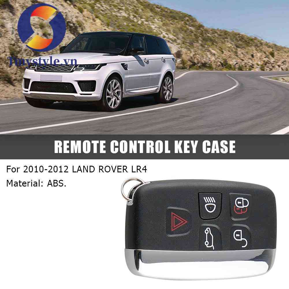 Set 2 / 1 Vỏ Chìa Khóa 5 Nút Bấm Chuyên Dụng Cho Xe Hơi LAND Rover Discovery 4 Range Rover Sport Evoque