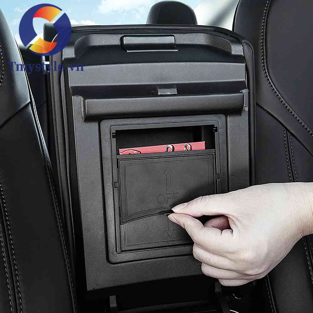 Hộp Đựng Vật Dụng Bệ Tì Tay Cho Tesla Model 3 Y 2016-2021