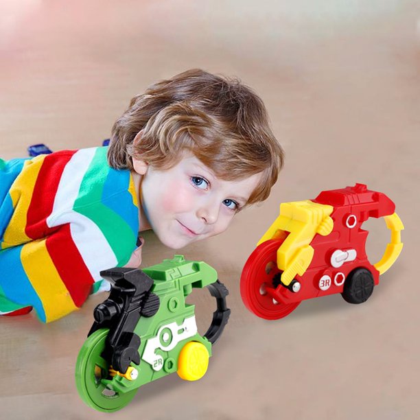 Con Quay Đồ Chơi Fidget Spinner HìNh Xe MáY Có Thể Xoay Bỏ TúI / GiảI Trí Tương Tác GiảI Trí Cho Bé Trai / GáI