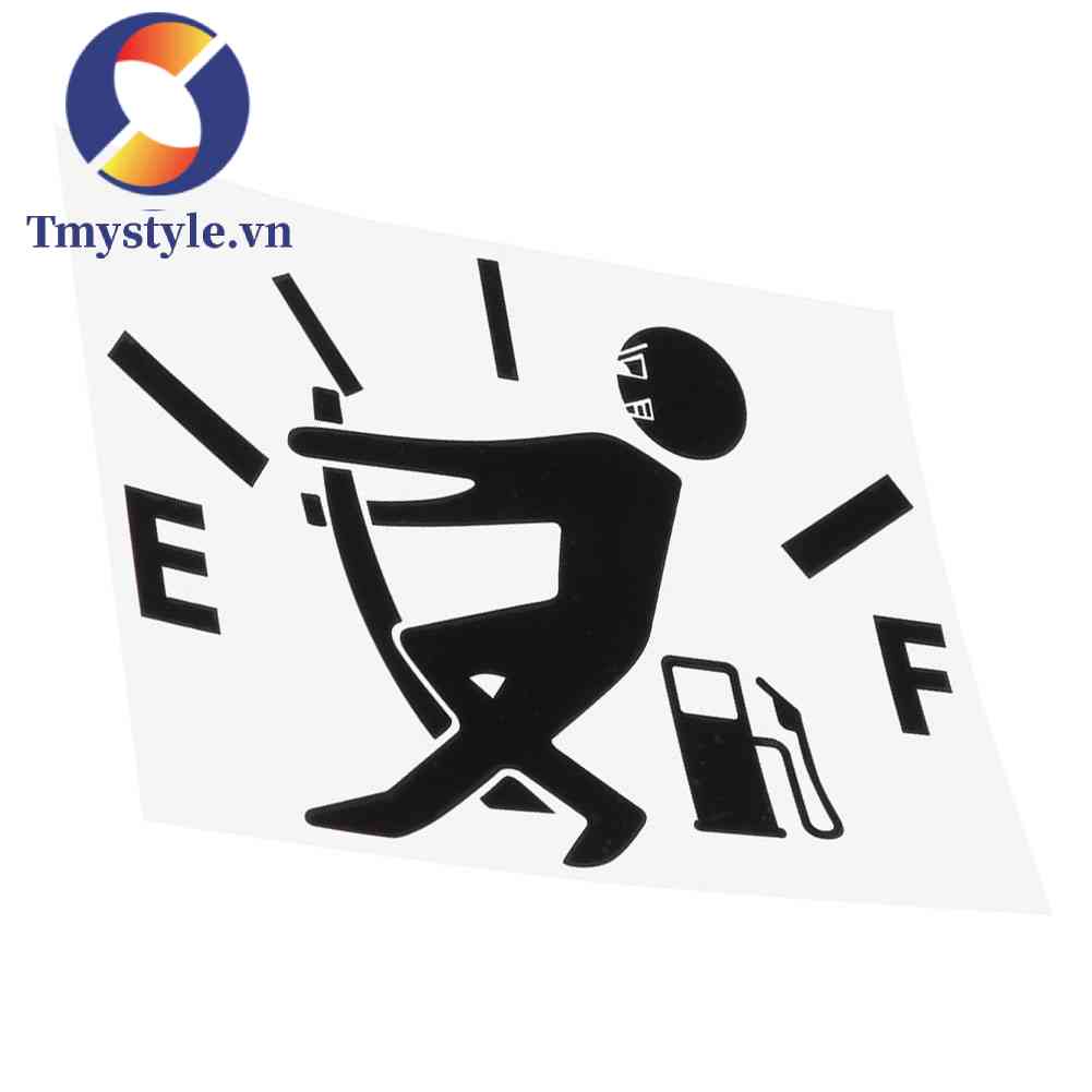 1 Miếng Dán Nắp Bình Xăng Xe Hơi Hình Vui Nhộn
