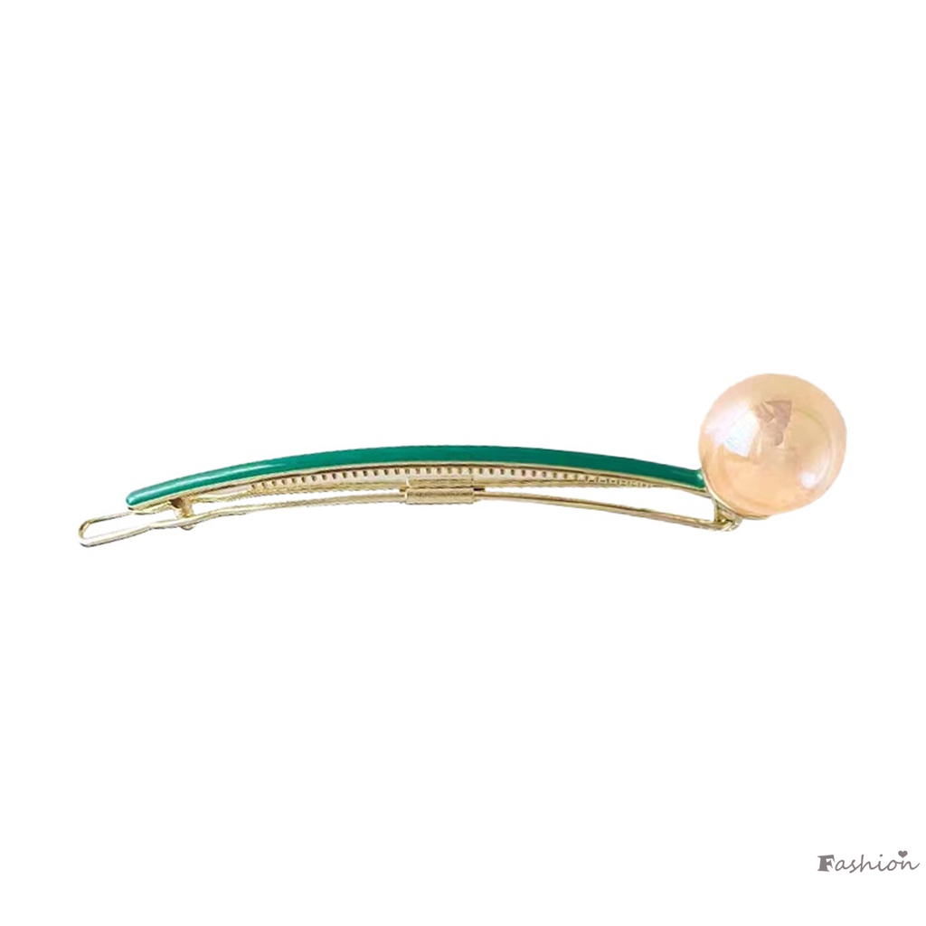 Kẹp Tóc Đính Ngọc Trai Giả Thoải Mái Cho Nữ