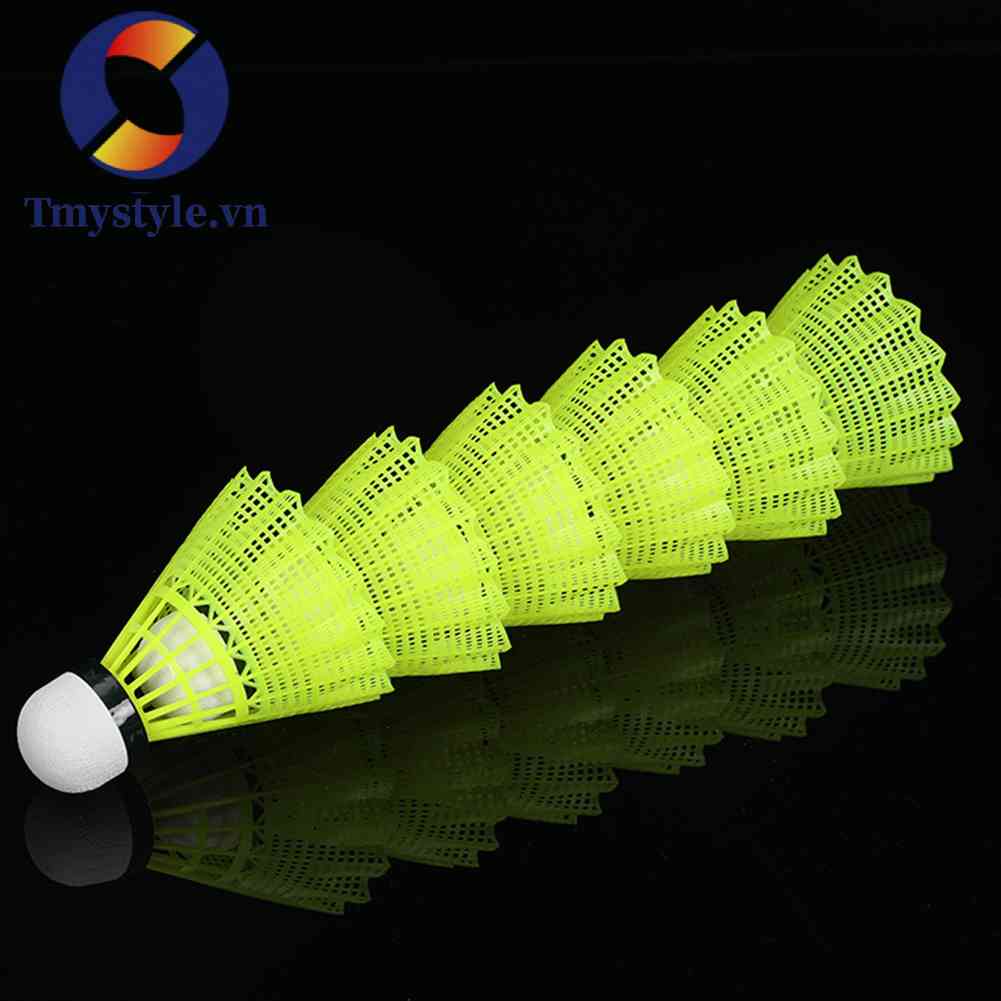 Set 6 Quả Cầu Lông Bằng Nylon Chất Lượng
