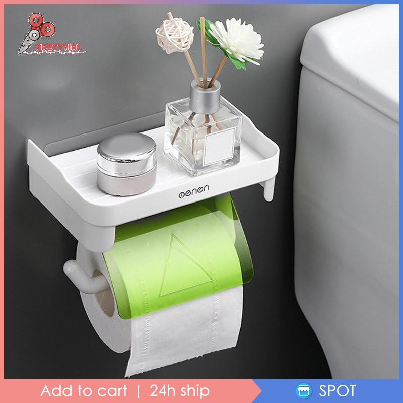 Giá Đỡ Cuộn Giấy Vệ Sinh Prettyia1 Thiết Kế Hiện Đại Tiện Dụng