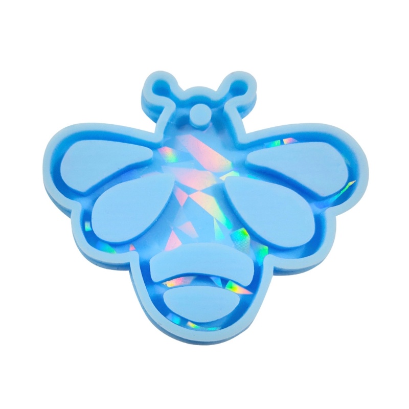 Khuôn Làm Móc Khóa Bằng Nhựa Resin Hình Con Ong Ba Chiều DIY