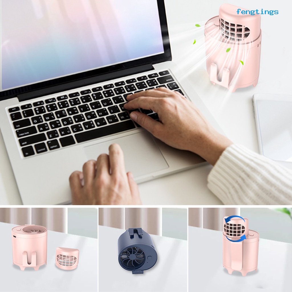 Quạt Làm Mát Mini Cầm Tay Di Động Kèm Sạc USB Tùy Chỉnh Di Động Tiện Dụng Cho Văn Phòng