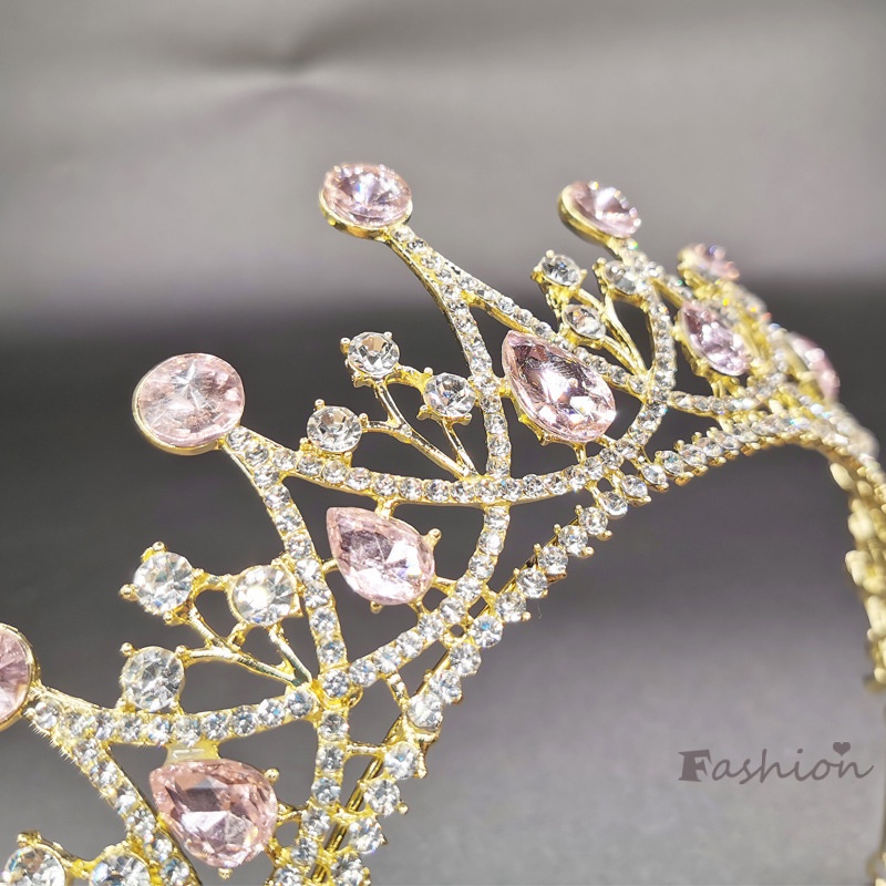 Vương Miện Cài Tóc Thiết Kế Đơn Giản Thanh Lịch Cho Nữ