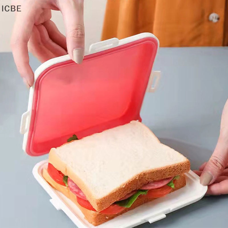 Hộp Silicon Đựng Bánh Sandwich Có Thể Tái Sử Dụng