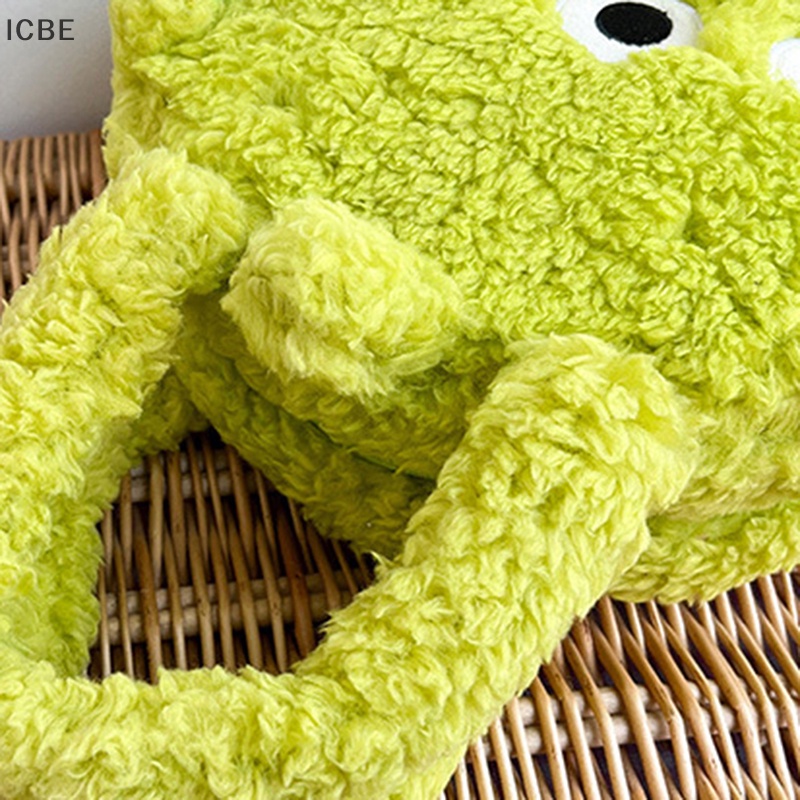 Túi Xách Lông Cừu Sức Chứa Lớn In Họa Tiết Dâu Tây / Gấu Hoạt Hình Phong Cách Hàn Quốc Dễ Thương Cho Nữ