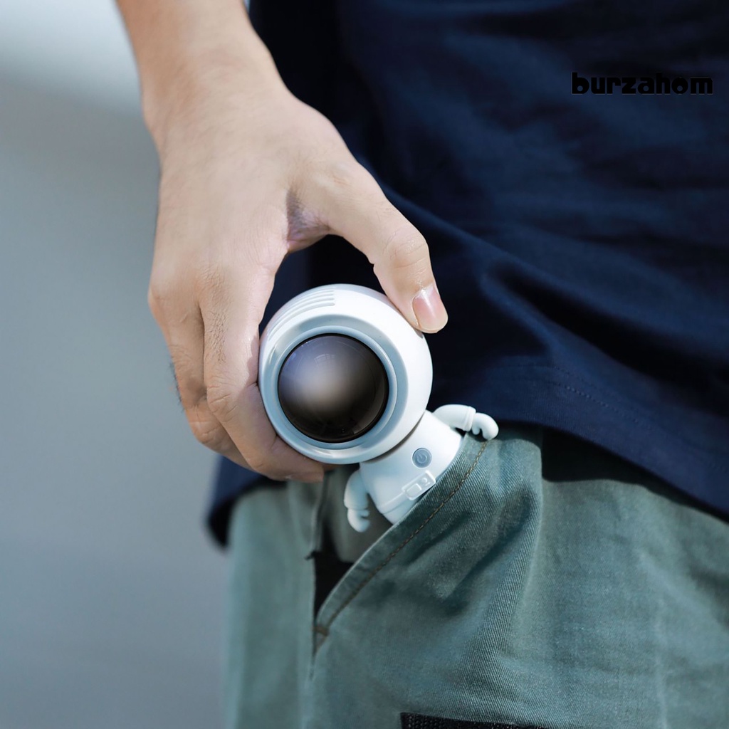 Quạt Không Cánh Mini Xoay 360 Độ Hoạt Hình Dễ Thương