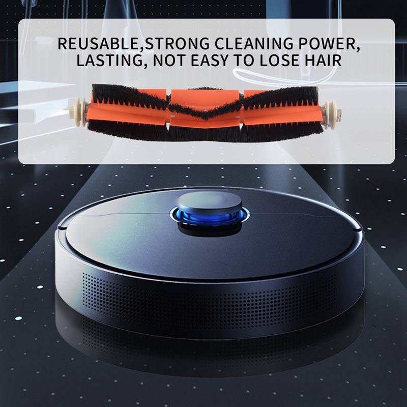 Đối với Dreame L10PLUS-Z10 PRO Robot hút bụi Phụ tùng Túi đựng bụi Bộ lọc HEPA Bàn chải bên Bàn chải chính Vải lau