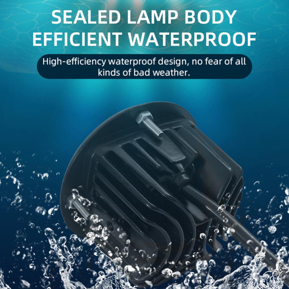 1 Đèn LED 8D Hai Màu Sắc Chống Thấm Nước M4R1 Dành Cho Xe Mô Tô