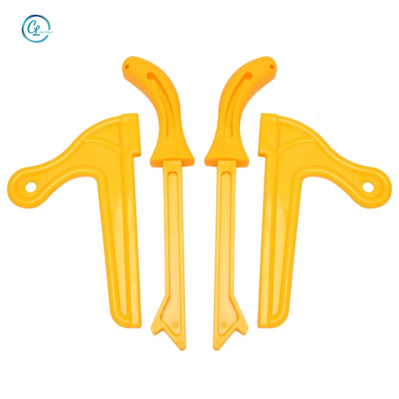 4 cái Khớp nối ổn định Bàn cưa Tay cầm Đẩy Bộ Khối an toàn Dụng cụ chế biến gỗ Đẩy gậy Chế biến gỗ Máy đẩy cưa gỗ