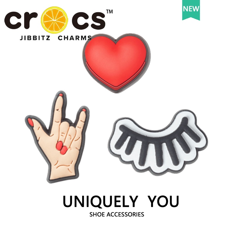 Phụ Kiện Khóa Lỗ Giày Jibbitz crocs Love Series Cho Nữ