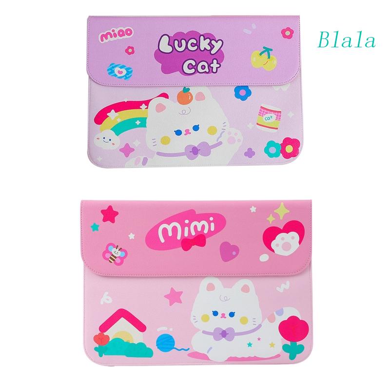 Túi Đựng Máy Tính Bảng Đa Năng Họa Tiết Thỏ Bunny Hoạt Hình Dễ Thương Kích Thước 12.9 13 13.3inch