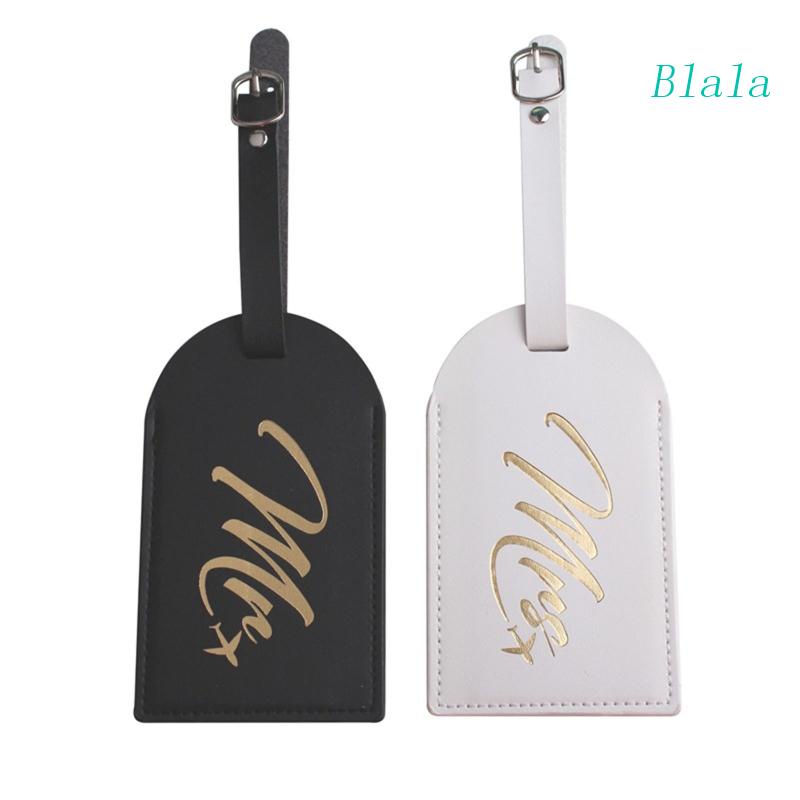 Thẻ Tên Gắn Hành Lý In Chữ Mr Mrs