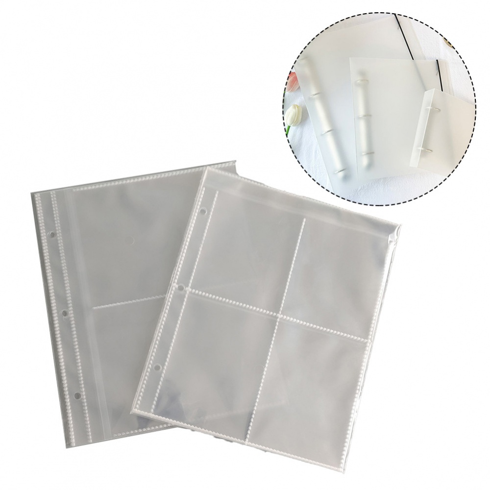 Bộ Sưu Tập Ảnh Bìa Nhựa PP Linh Hoạt Với 30 Tấm Bên Trong