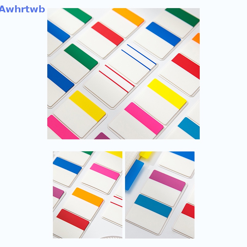 Set 50 Tờ Giấy Dán Đánh Dấu Sách Hình Lá Cờ Có Thể Viết Lên Sách Mới