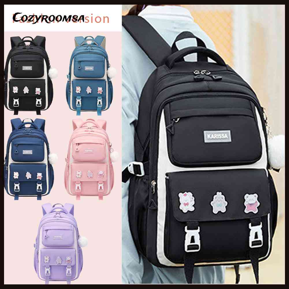 Ba Lô Đi Học Siêu Nhẹ Thời Trang Cho Bé Gái Tiểu Học