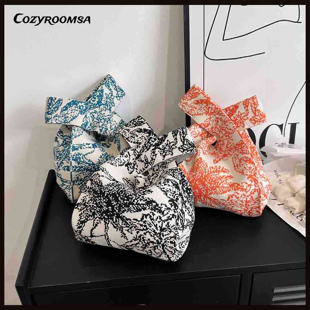 Ví Cầm Tay Mềm Mại In Họa Tiết Cây Hoa Thời Trang Cho Nữ