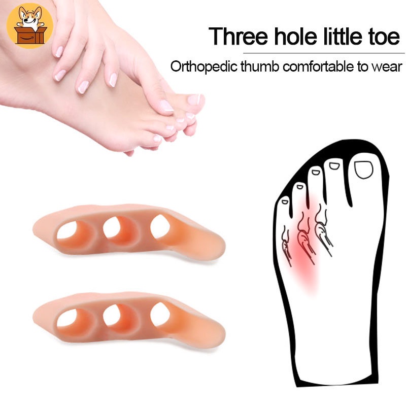 Set 2 Đệm Tách Ngón Chân Chăm Sóc Sức Khỏe Tiện Dụng