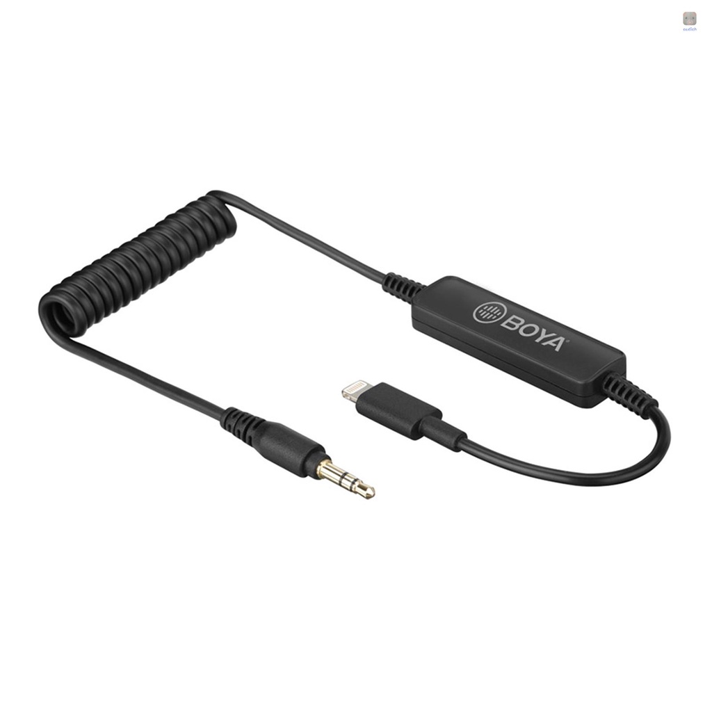 Dây Cáp Âm Thanh BOYA 35C-USB C 3.5mm Sang USB Type-C Cho Điện Thoại Android Samsung Huawei Xiaomi