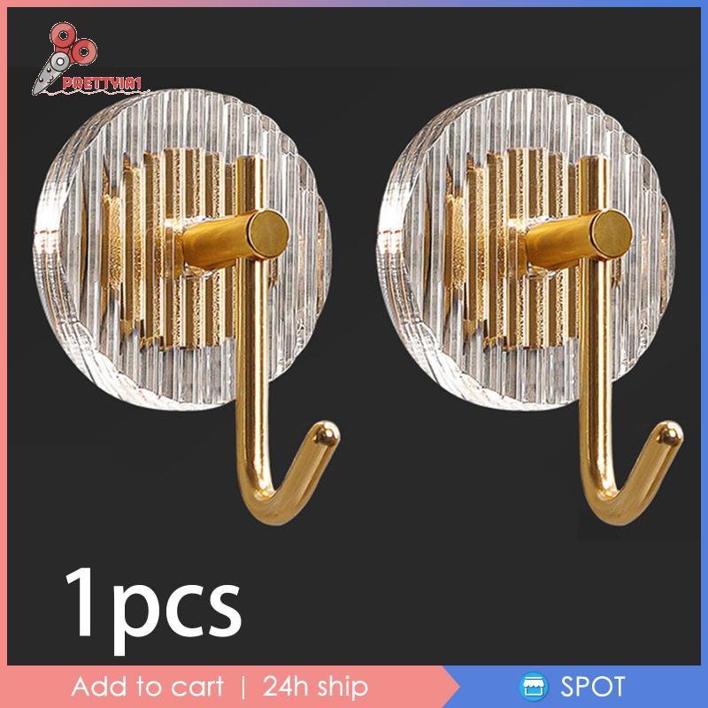 1 Móc Treo Khăn Bằng Acrylic Chịu Được Sức Nặng Cho Phòng Khách / Bếp / Phòng Tắm