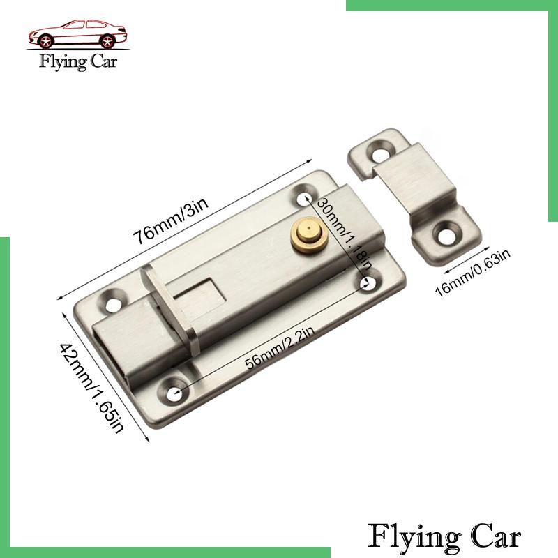 Chốt Cửa Trượt Bằng Thép Không Gỉ Lzdjfmy2 Dành Cho Lồng Nuôi Thú Cưng