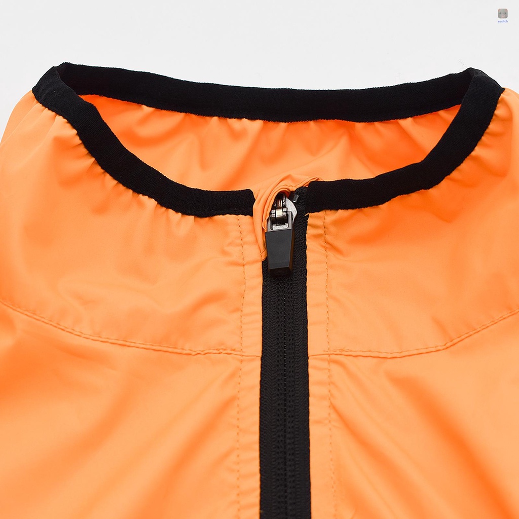 Áo Khoác Phản Quang Tay Dài Chống Gió Chống Nước Cho Hoạt Động Thể Thao Ngoài Trời