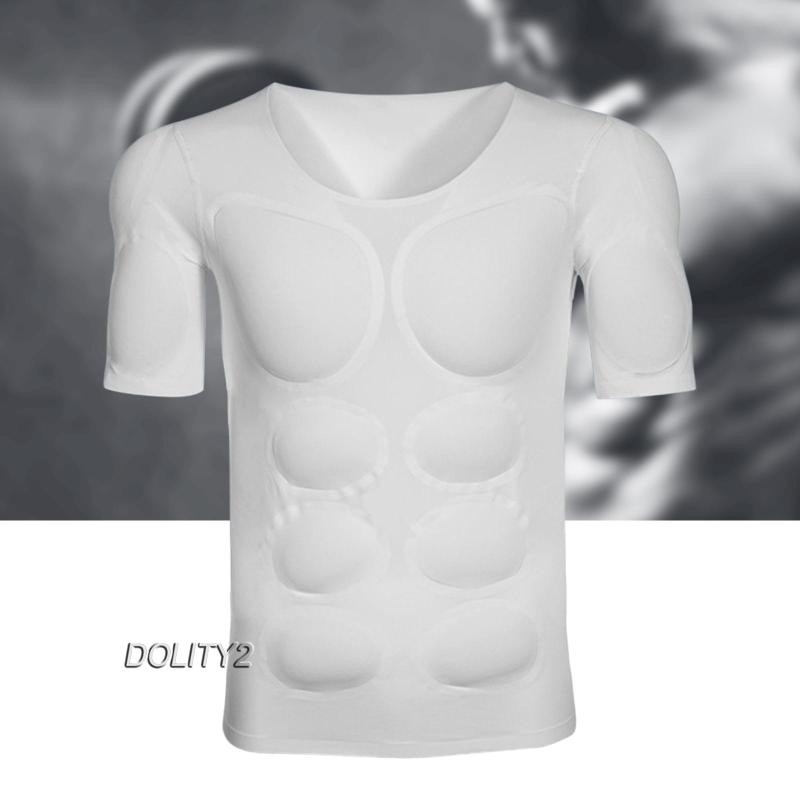 Bộ Đồ Vest 2 Món Hóa Trang Cơ Bắp Nhân Tạo Thời Trang Năm Mới Cho Nam