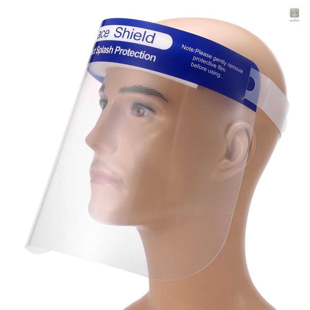 Set 10 Tấm Che Mặt Trong Suốt Chống Khói / Giọt Bắn Tiện Dụng